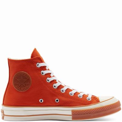 Férfi Converse Pop Toe Chuck 70 Magasszárú Cipő CO1802769 Narancssárga/Bézs Fehér